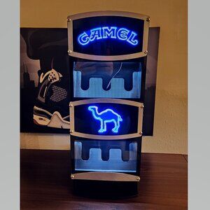 🔥NEW *RARE VTG* Lighted Camel Horeca Cigarette Display Case with cash drawer